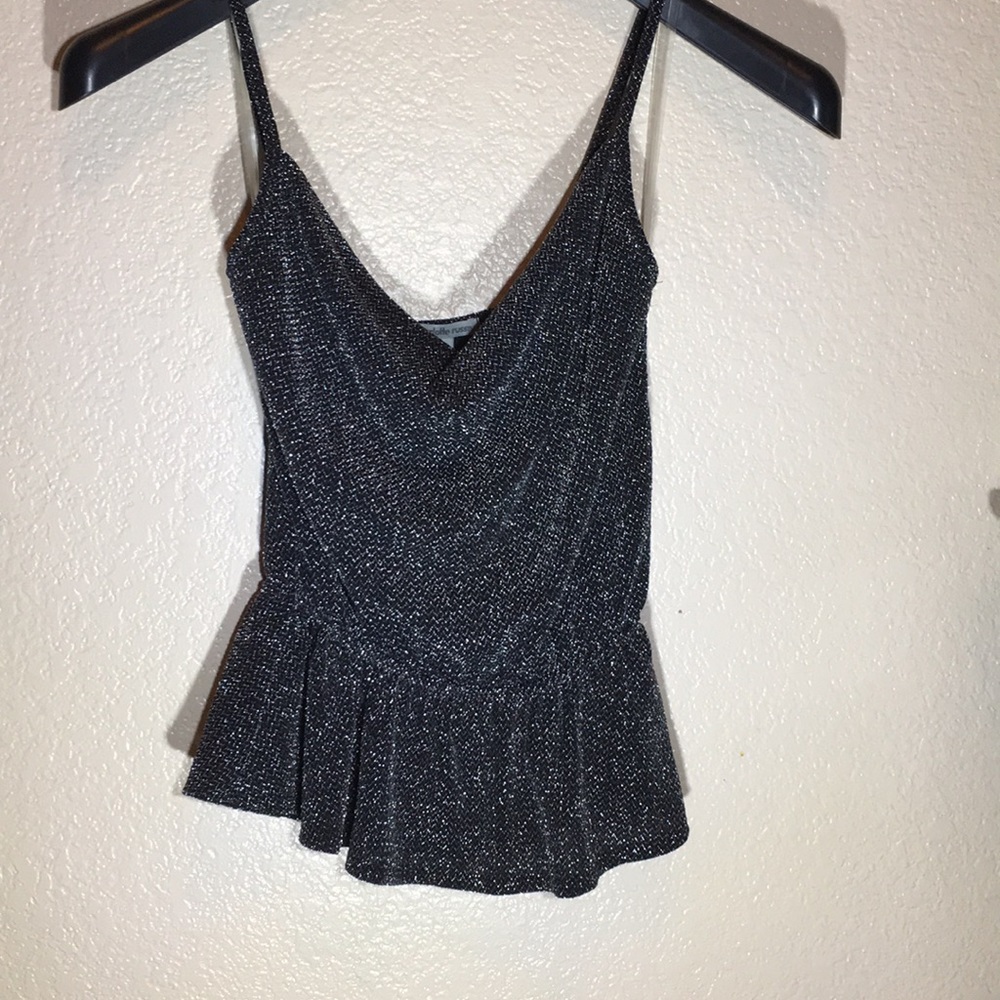 Shimmer Spaghetti Strap Top